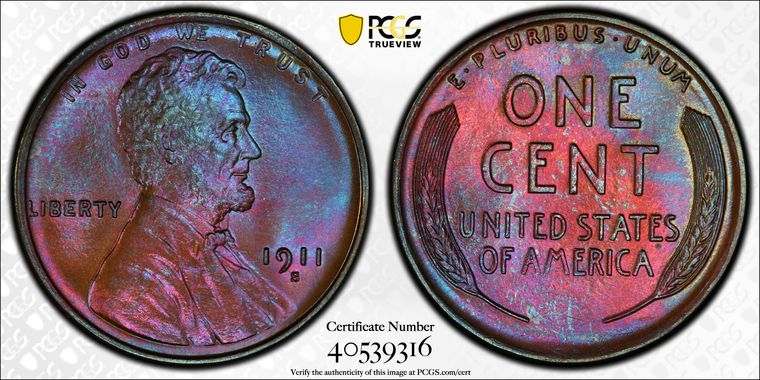 Cert 40539316 - Coin Image