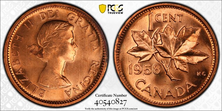 Cert 40540827 - Coin Image