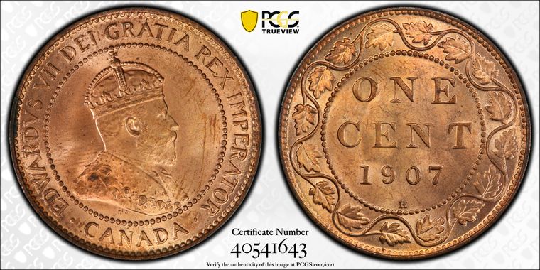 Cert 40541643 - Coin Image