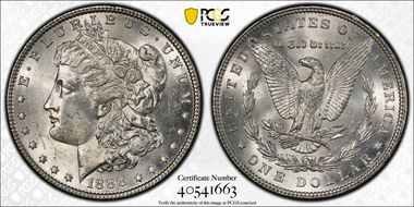 1888 $1 MS61