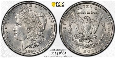 1890 $1 MS61