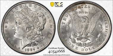 1884-O $1 MS63