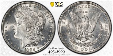 1882-S $1 MS63
