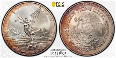 1999-Mo Onza Libertad Ag MS69
