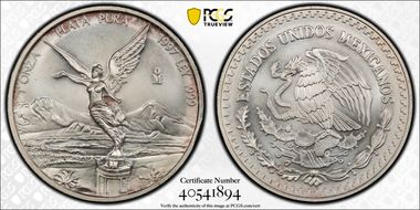 1997-Mo Onza Libertad Ag MS68