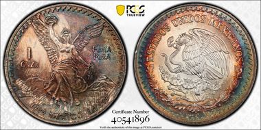 1994-Mo Onza Libertad Ag MS66+