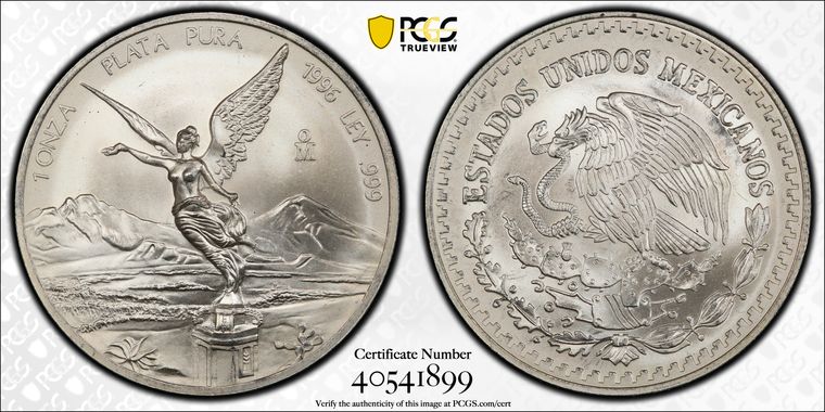 Cert 40541899 - Coin Image