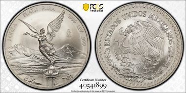 1996-Mo Onza Libertad Ag MS67+