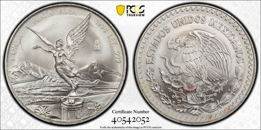 1998-Mo Onza Libertad Ag MS67