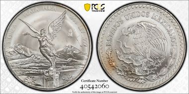 1998-Mo Onza Libertad Ag MS66