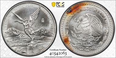 1998-Mo Onza Libertad Ag MS65+