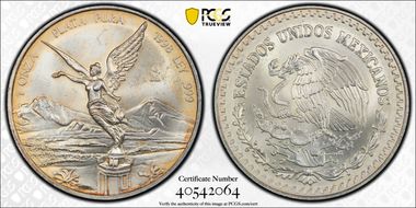 1998-Mo Onza Libertad Ag MS66+