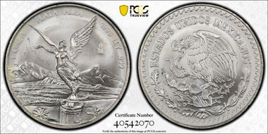 1998-Mo Onza Libertad Ag MS66