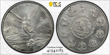 2007-Mo Onza Libertad Ag MS68