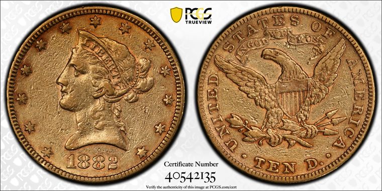 Cert 40542135 - Coin Image