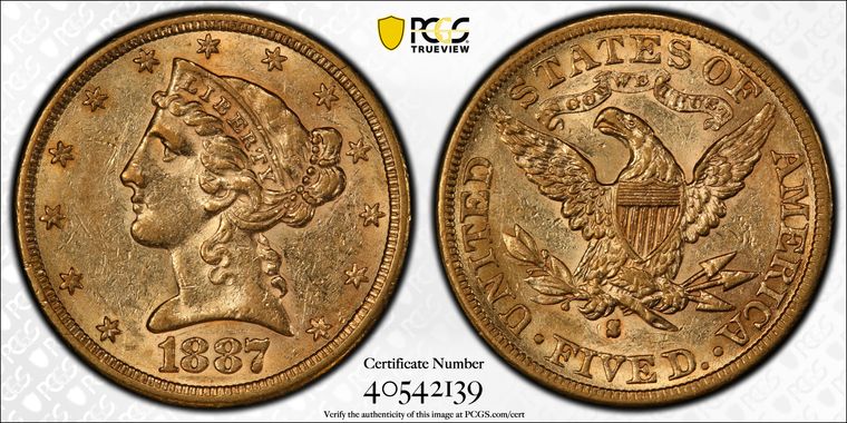 Cert 40542139 - Coin Image