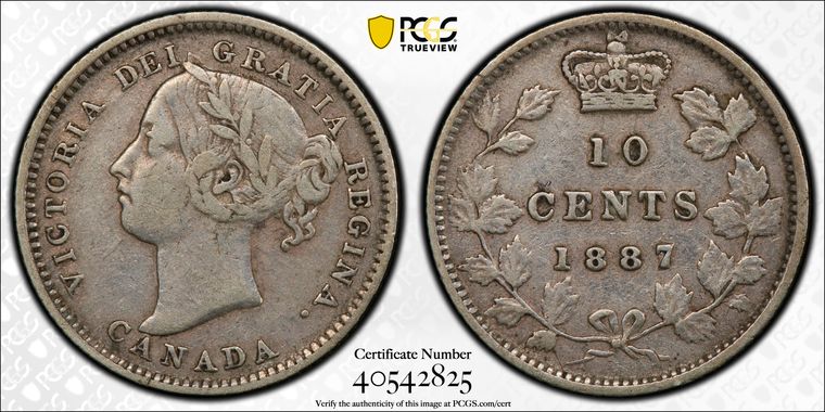 Cert 40542825 - Coin Image