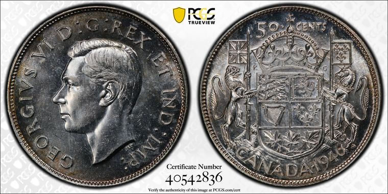 Cert 40542836 - Coin Image