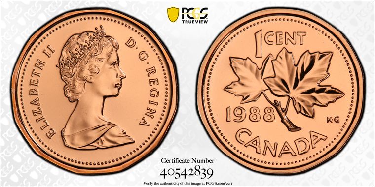 Cert 40542839 - Coin Image