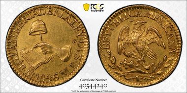 1846/5-Mo MF 1/2 Esc AU58