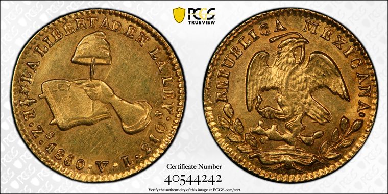 Cert 40544242 - Coin Image