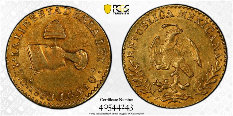 Cert 40544243 - Coin Image