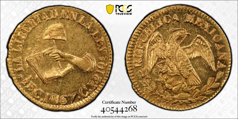 Cert 40544268 - Coin Image