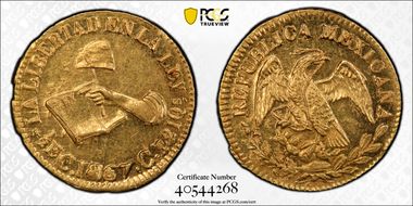 1867-C CE 1/2 Esc KM-378 MS62