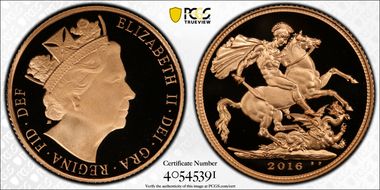 2016 Sov S-SC10 Celebratory Effigy PR69DCAM