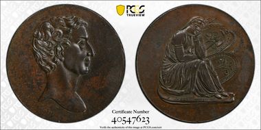 (c.1790) Tk 1/2D D&H Ayrshire-7, Adam Smith MS63BN