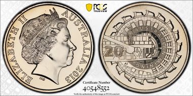 2013 20C Australian Mining MS67