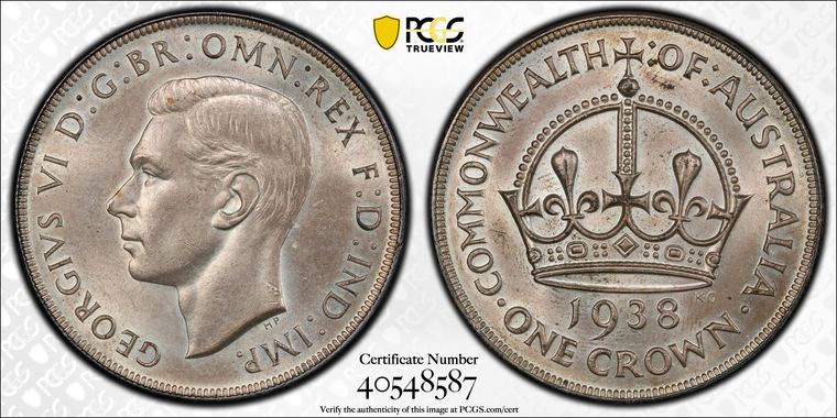 Cert 40548587 - Coin Image