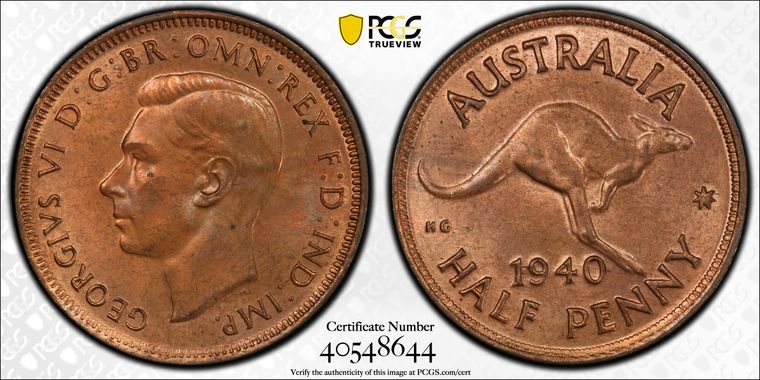 Cert 40548644 - Coin Image