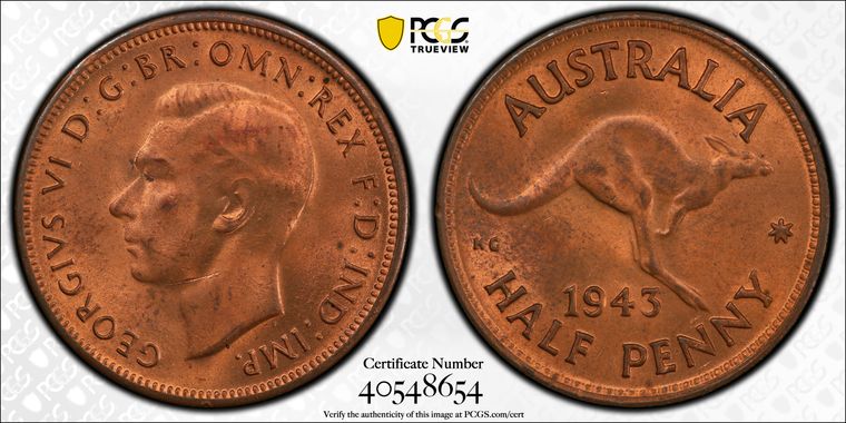 Cert 40548654 - Coin Image