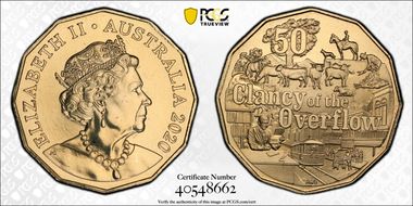 2020 50C Clancy of the Overflow MS69