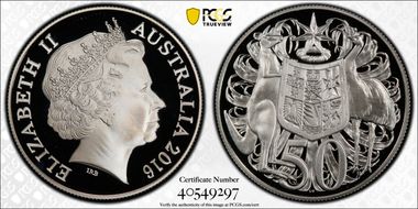 2016 50C Silver PR70DCAM