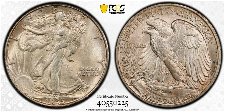 Cert 40550225 - Coin Image