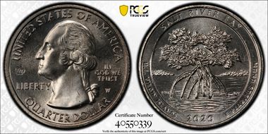 2020-W 25C Salt River Bay NP V75 MS66