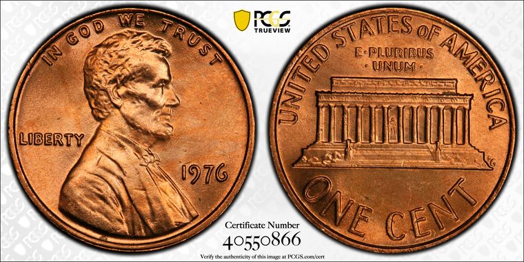 Cert 40550866 - Coin Image