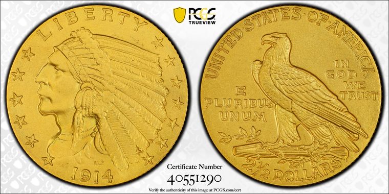 Cert 40551290 - Coin Image