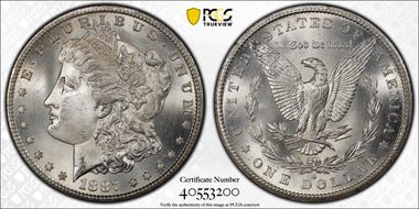 1887-S $1 MS66
