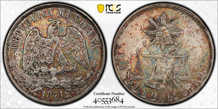 Cert 40553684 - Coin Image