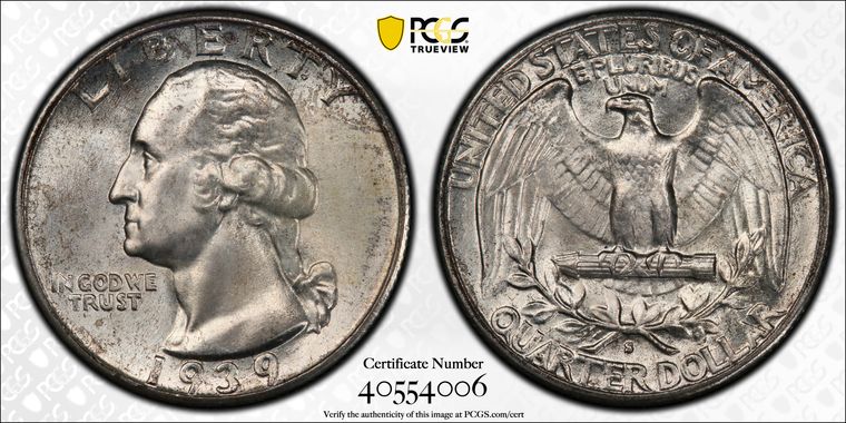 Cert 40554006 - Coin Image