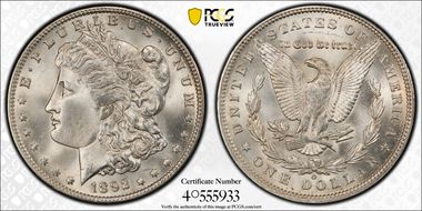 1892-O $1 MS65+