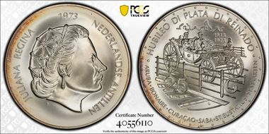 1973 25 G 25th Anniv. of Reign MS68