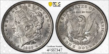 1885-O $1 MS61
