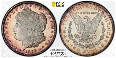 1878-S $1 MS64