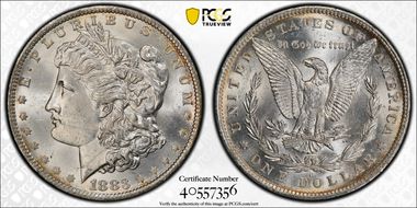 1883-O $1 MS63