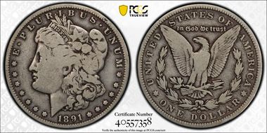 1891-O $1 VG8