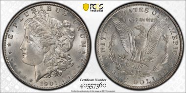 1901-O $1 MS65
